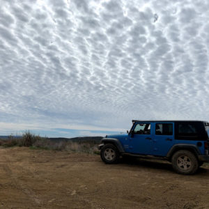 jeep in corrall canyon san diego