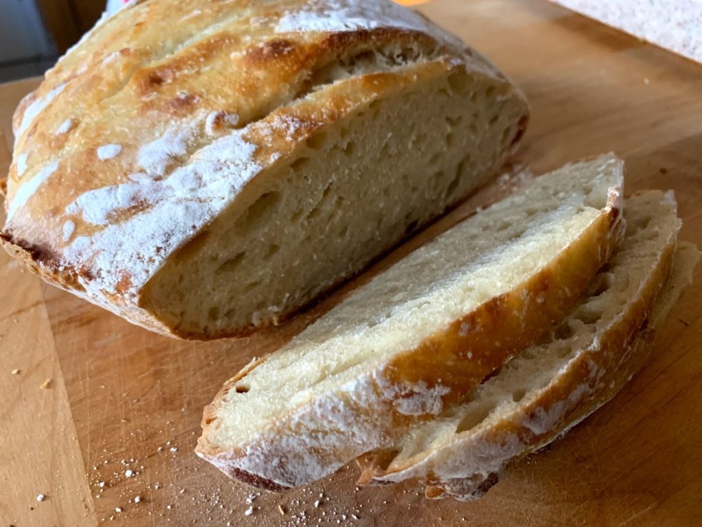 sliced sourdough bread