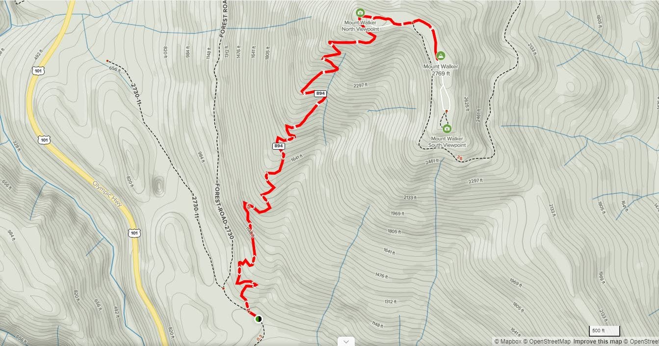 Hiking Mount Walker - Olympic National Forest - Wanderlust